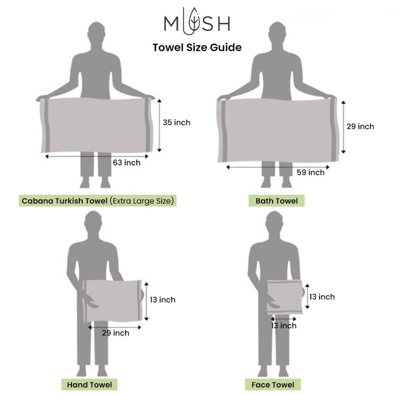 Mush Bamboo Towels for Bath Large Size | 600 GSM Bath Towel for Men & Women | Soft, Highly Absorbent, Quick Dry,and Anti Microbial | 75 X 150 cms (Pack of 1, White) - Image 3