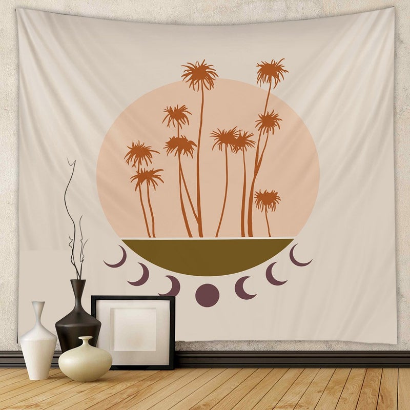 Room decoration wall covering ins wind hanging cloth Cross-border home Bohemian tapestry B B decoration stall hanging cloth