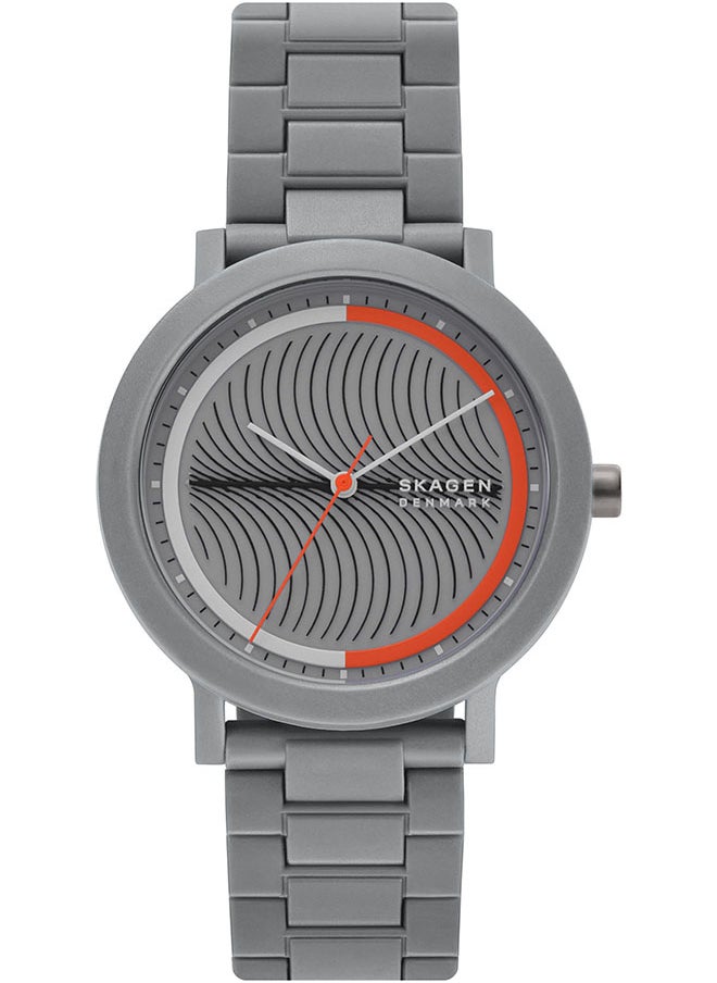 Skagen - ساعة يد بلاستيكية دائرية الشكل للرجال SKW6772 - 41 مم - Image 1