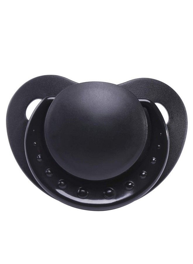 Littleforbig Smallshield Adult Sized Pacifier Black  - Image 1