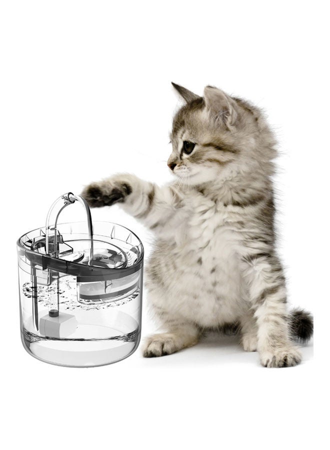 NIBEMINENT Pet Water Dispenser Clear 1.8Liters - Image 4