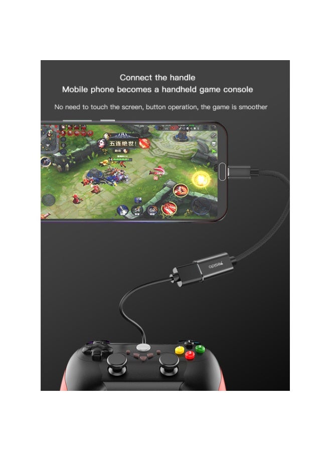 Yesido GS01 Mobile Phone Type-C Female USB Data Transmit Type-C to USB-A OTG Adapter - Image 4