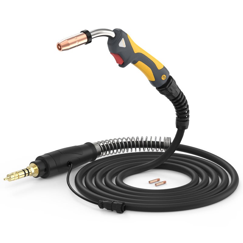 TOOLIOM MIG Welding Gun Torch Stinger Replacement for Miller M25 169598 MIG Gun 250A 15FT Fit Millermatic 210 212 252
