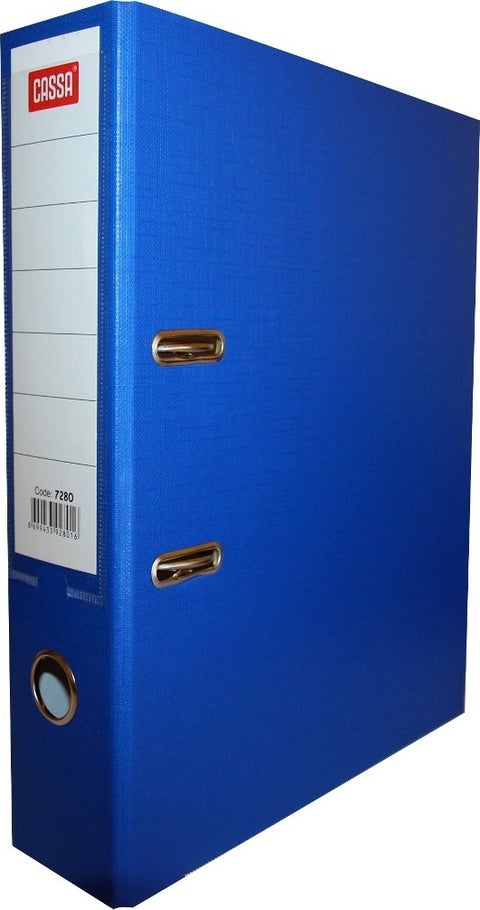 Plastic Folder Wide Blue 1 Piece