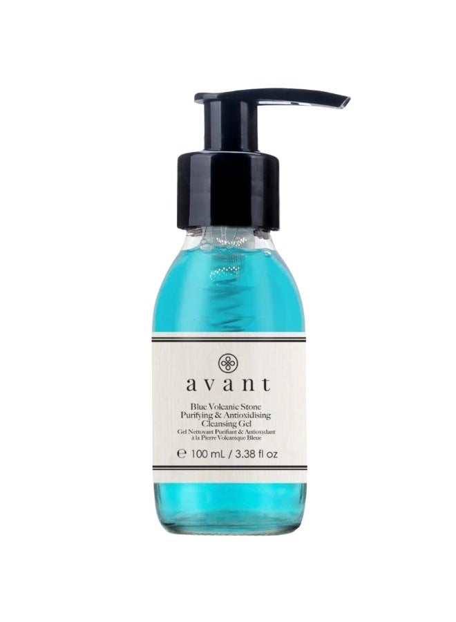 Avant Skincare Blue Volcanic Stone Purifying & Antioxydising Cleansing Gel 100ml - Image 1