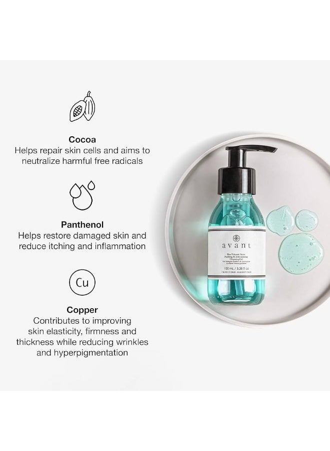 Avant Skincare Blue Volcanic Stone Purifying & Antioxydising Cleansing Gel 100ml - Image 4