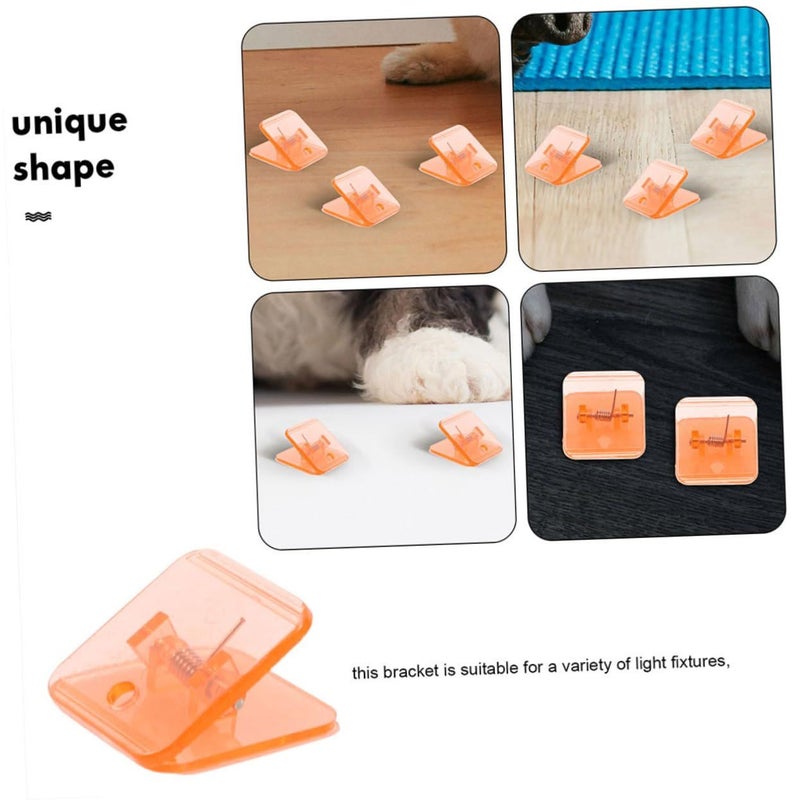 GALPADA Transparent Dog Potty Pad Holder 8pcs Non-Slip Base Easy Home Training - Image 4