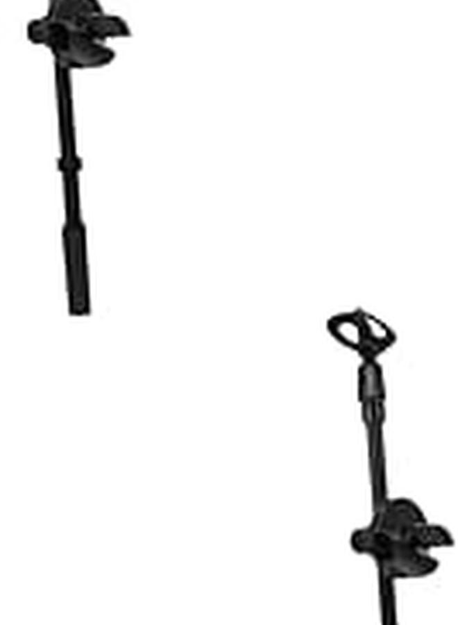 Adjustable Metal Microphone Boom Arm Stand 2 Pack Rotatable Clamp For Desk Streaming Gaming - Image 1