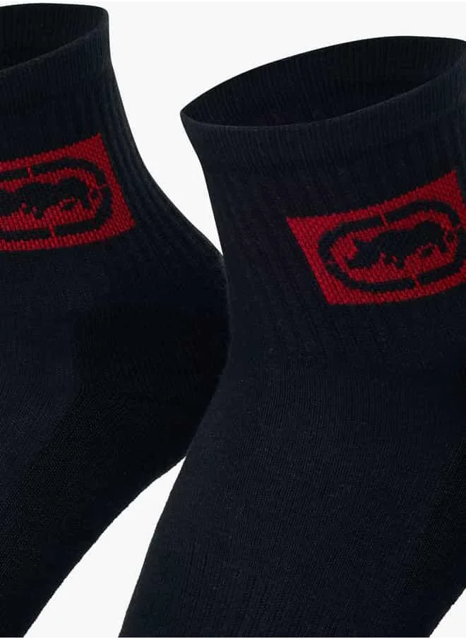 Ecko Unltd. Set of 3 - Ecko Unltd Logo Detail Ankle Length Socks