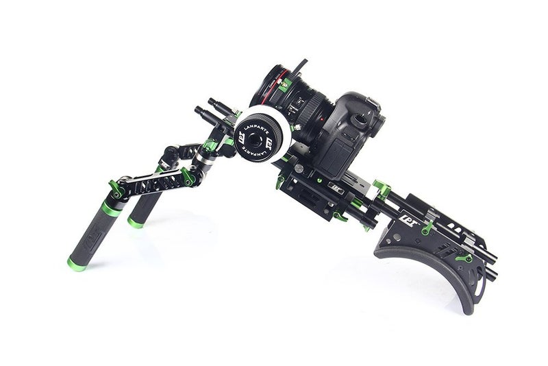 Lanparte BSK-01 Starter DSLR Camera Rig Kit (Black) - Image 1