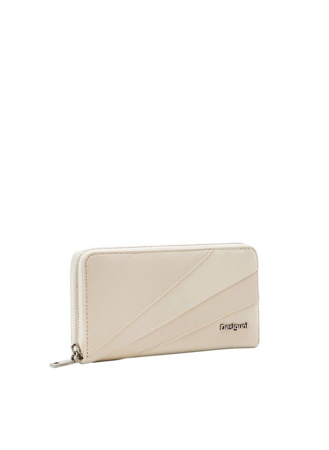 DESIGUAL - Women'S Accessories Pu Long Wallet, White, 24Sayp25 - Image 1