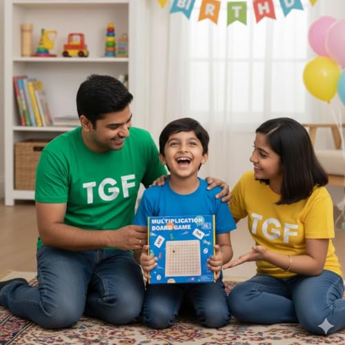 The Game Factory Multiplication Board Game for Kids | Math Montessori Learning Toy with Dice & Flash Cards | Educational STEM Toy for Boys & Girls Ages 3-10 | Fun Brain Development Game for Kids | - Image 5
