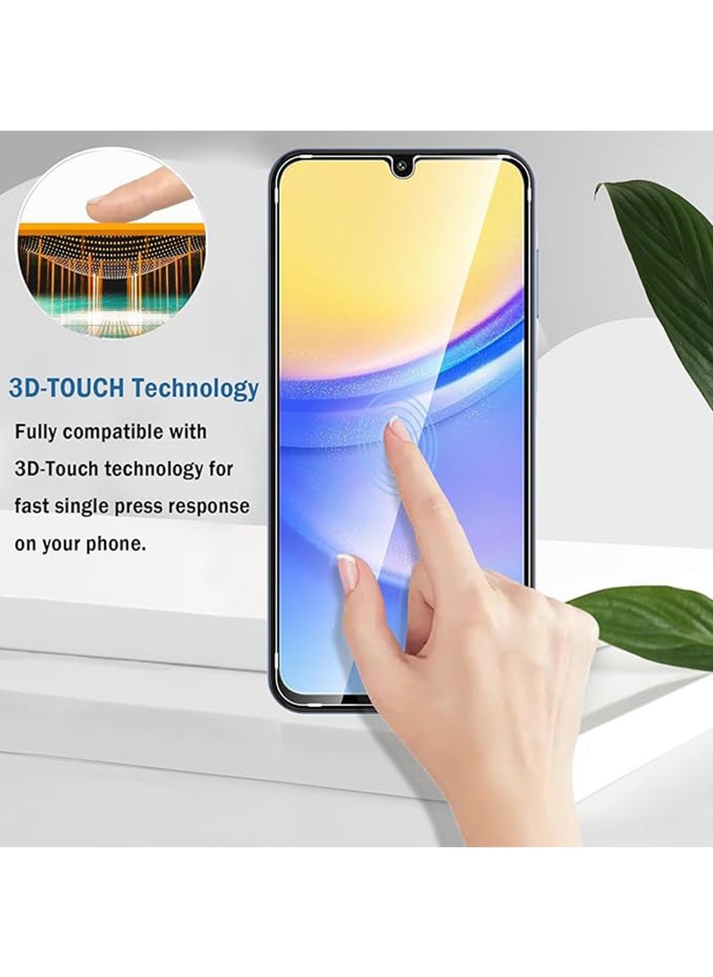 X-level 2 Pcs for Samsung Galaxy A16 4G/5G Screen Protector ,Full Coverage 9H Tempered Glass Film,HD Clear Scratch Resistant,Bubble-Free for Galaxy A16 Screen Protector  - Image 5