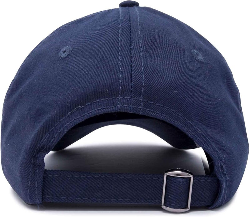 DALIX Youth Childrens Cotton Cap Plain Hat Black Khaki Navy Pink Red White - Image 3