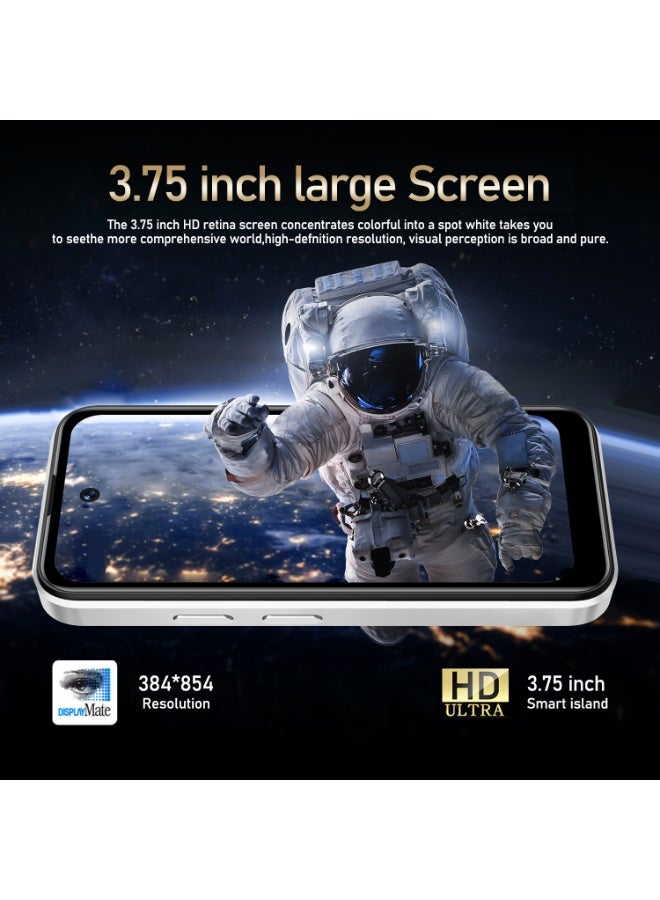  FUFFI هاتف ذكي Fuffi Mini غير مقفل، هاتف خلوي صغير بجيب HD 3.75 بوصة، شريحة MT6580M، 2 جيجابايت + 16 جيجابايت، بطارية 1500 مللي أمبير، كاميرات خلفية متعددة الدقة، هاتف احتياطي محمول 4 ألوان - Image 4