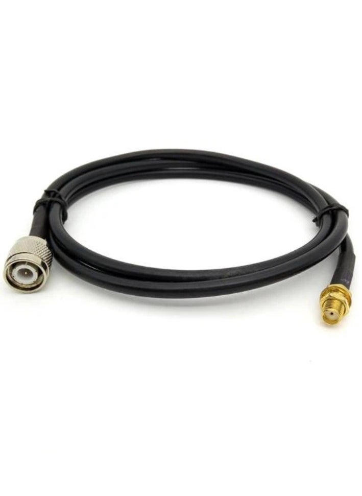 Ohm OHM TNC Male To SMA Female Antenna Cable RG58  - Image 1