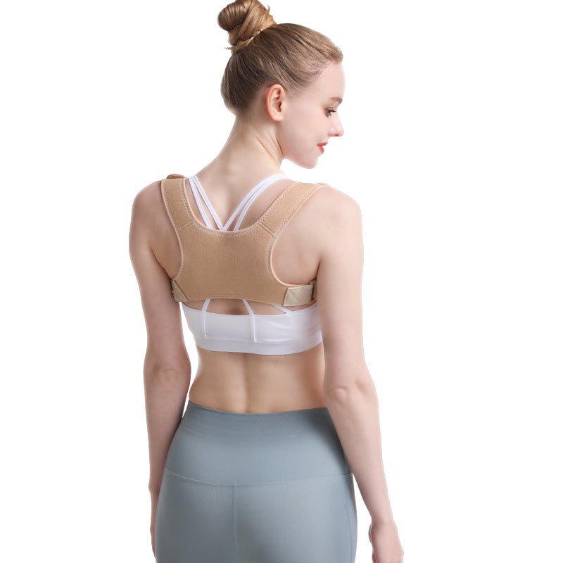 Generic Invisible Back Posture Corrector Universal Skin color 