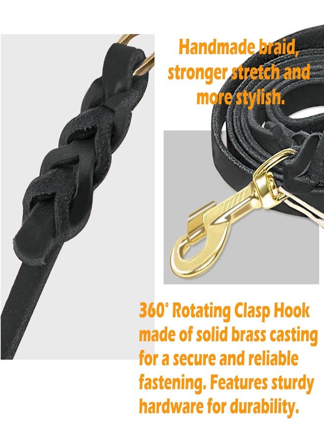 هايلاند فارمز سيليكت طوق تدريب الكلاب هايلاند فارمز سيليكت بريميير، مصنوع من الجلد الطبيعي بطول 9.2 قدم. خيار ممتاز لكلاب الصيد أو للتدريب العام على الطاعة في الفناء الخلفي. هدية مثالية للكلاب في عيد الميلاد - أسود - Image 3