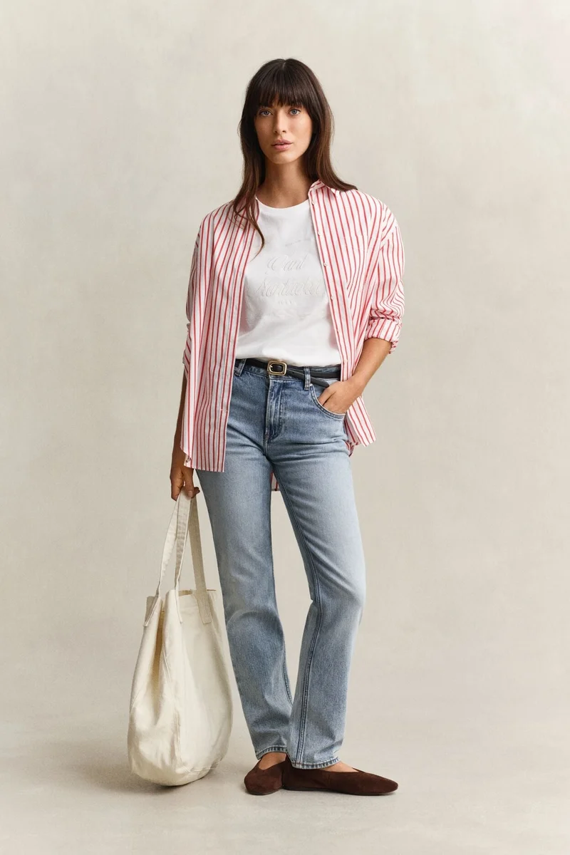 GANT  Graphic Short Sleeve T-Shirt for Women | Best Price UAE