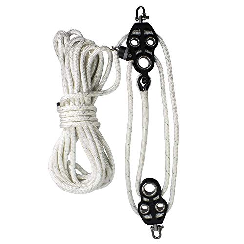 ProClimb USR Deluxe Fiddle Block Kit Anodized Aluminum Uni-Body Frame - Tree Pulling - Image 2
