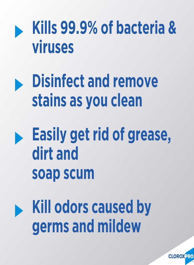 CloroxPro Clorox Clean-Up Disinfectant Cleaner with Bleach Refill, 128 Ounces (Package May Vary) - Image 2