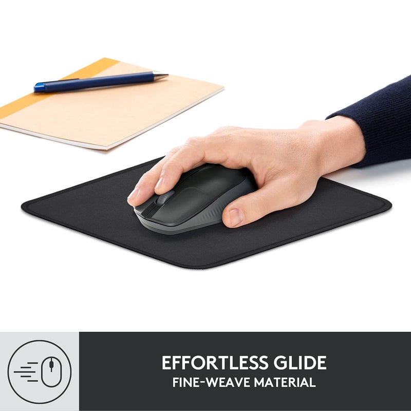Logitech Mouse Pad - Studio Series  Computer Mouse Mat With Anti-Slip Rubber Base  Easy Gliding  Spill-Resistant Surface  Durable Materials  Portable  In A Fresh Modern Design  Graphite - Image 2