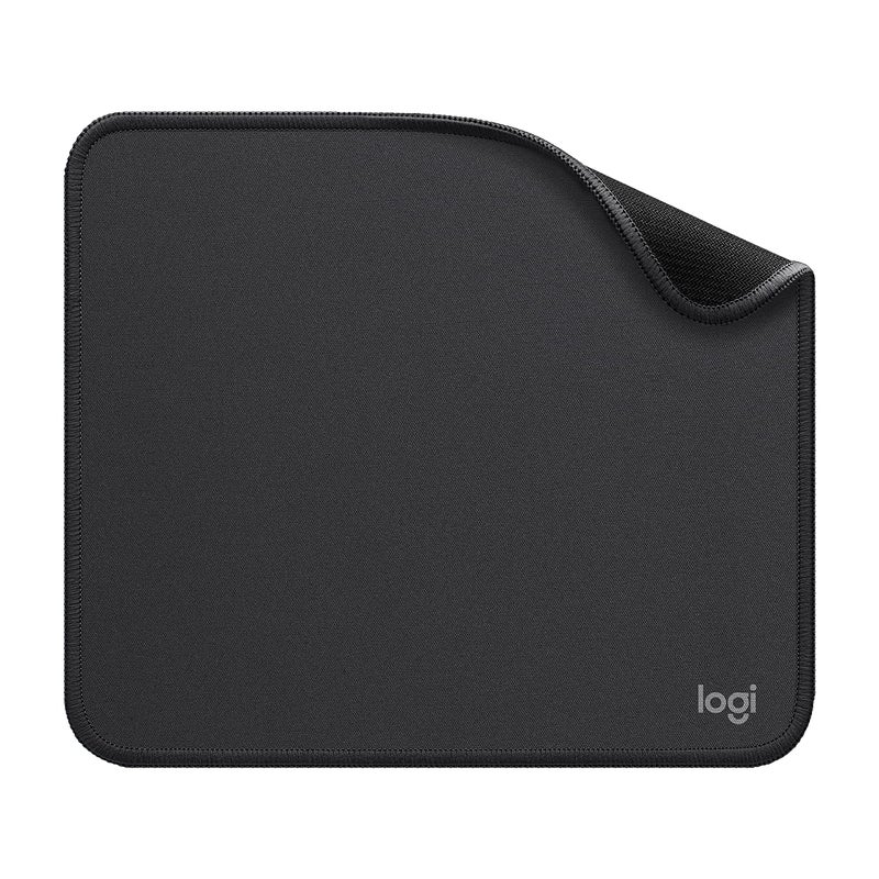 Logitech Mouse Pad - Studio Series  Computer Mouse Mat With Anti-Slip Rubber Base  Easy Gliding  Spill-Resistant Surface  Durable Materials  Portable  In A Fresh Modern Design  Graphite - Image 1