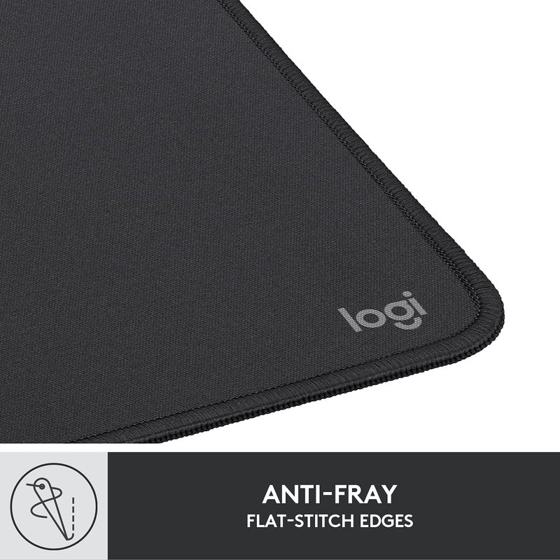 Logitech Mouse Pad - Studio Series  Computer Mouse Mat With Anti-Slip Rubber Base  Easy Gliding  Spill-Resistant Surface  Durable Materials  Portable  In A Fresh Modern Design  Graphite - Image 5