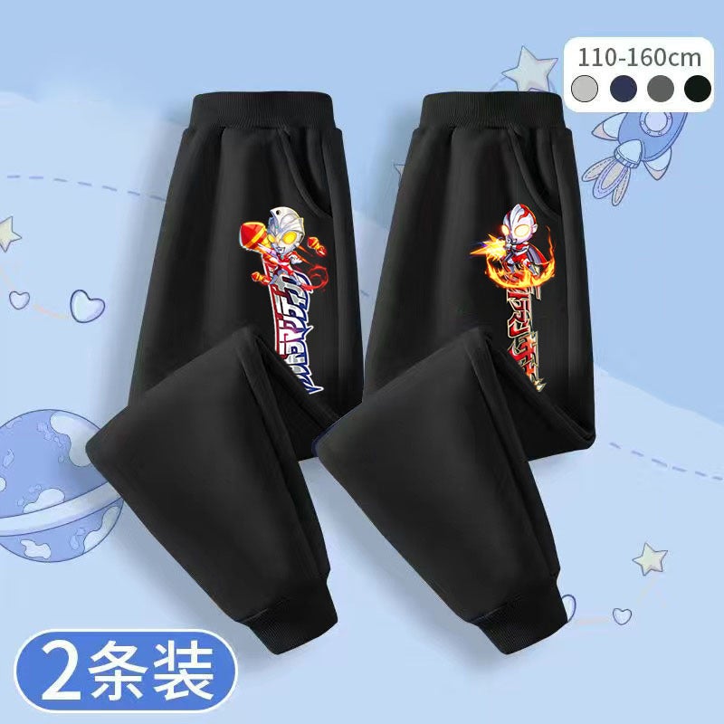 Ultraman Boys' Pants Clothing 2023 New Children'S Clothing Autumn Sweatpants Western Style Casual Pants For Boys And Older Children - Image 5