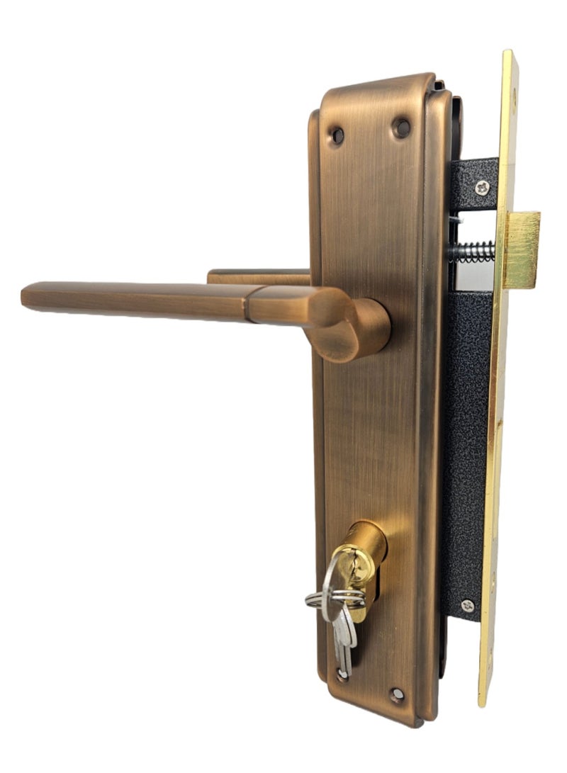 ROBUSTLINE Robustline Aluminium Lever Door Handle | Premium Quality | Matt Coffee - BY0297 