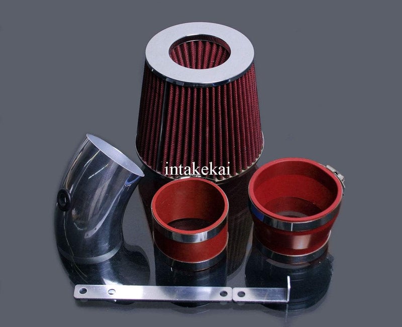 INTAKE KAI INTAKEKAI Performance Air Intake (Compatible with 2006-2008 CHEVROLET IMPALA MONTE CARLO 3.5 3.5L 3.9 3.9L V6 MODELS) (RED) - Image 1