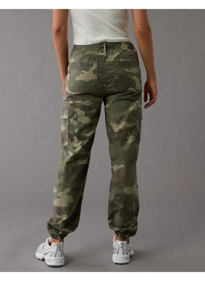 American Eagle AE Stretch High-Waisted Baggy Cargo Jogger