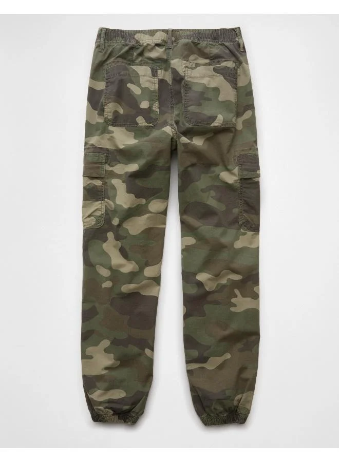 امريكان ايجل AE Stretch High-Waisted Baggy Cargo Jogger
