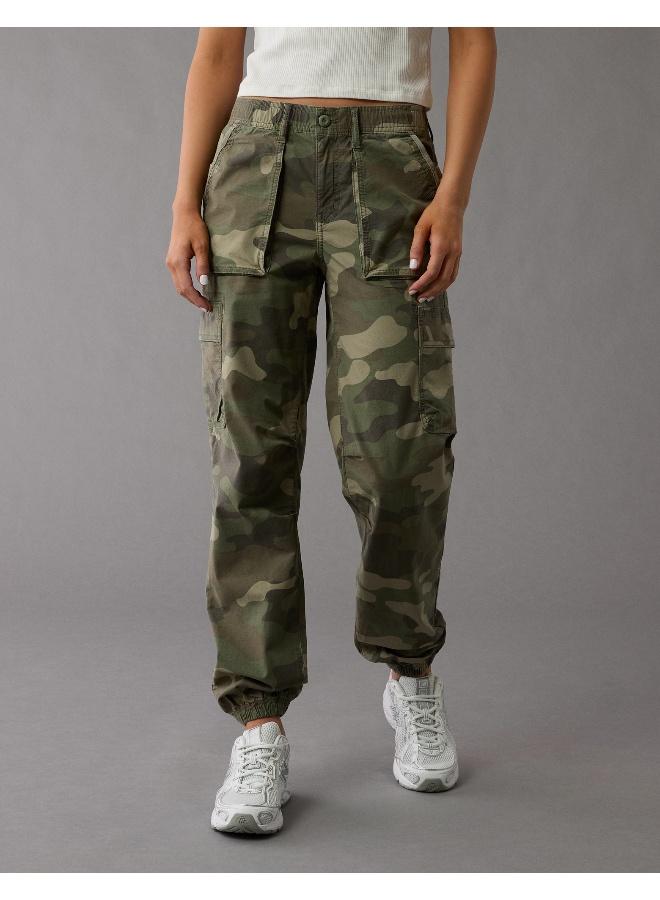 امريكان ايجل بنطلون رياضي واسع بخصر مرتفع - Image 1