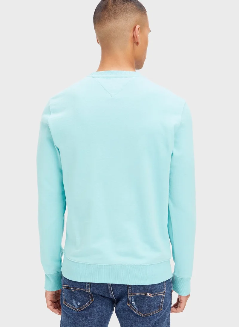 TOMMY JEANS Logo Printed Sweatshirt