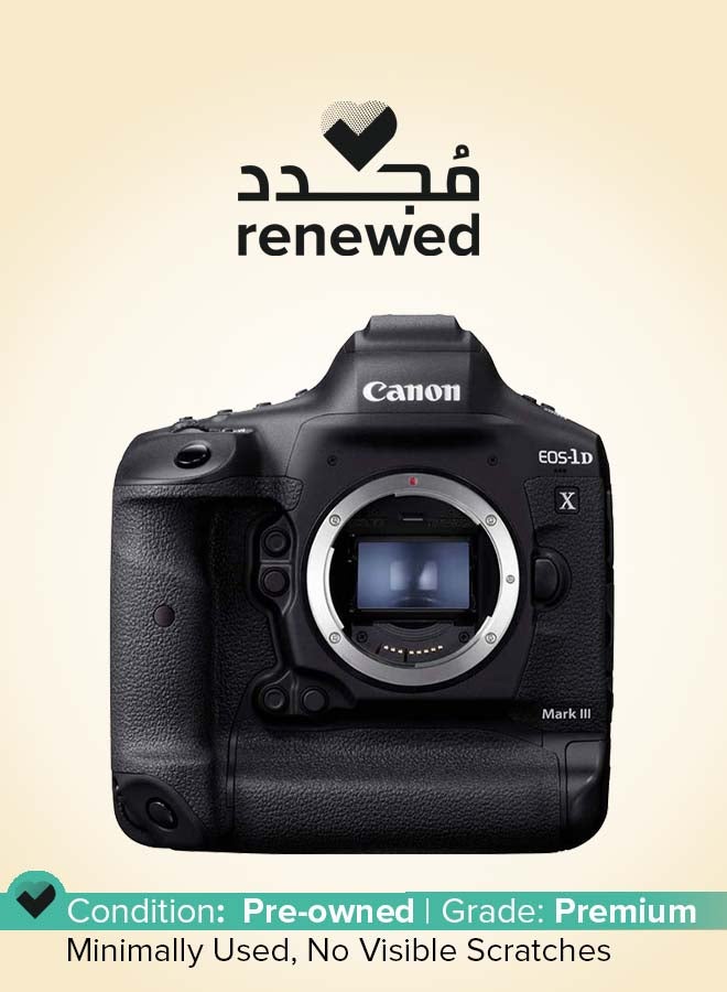 Canon Renewed - EOS 1D X Mark III Full Frame DSLR Camera - Image 1