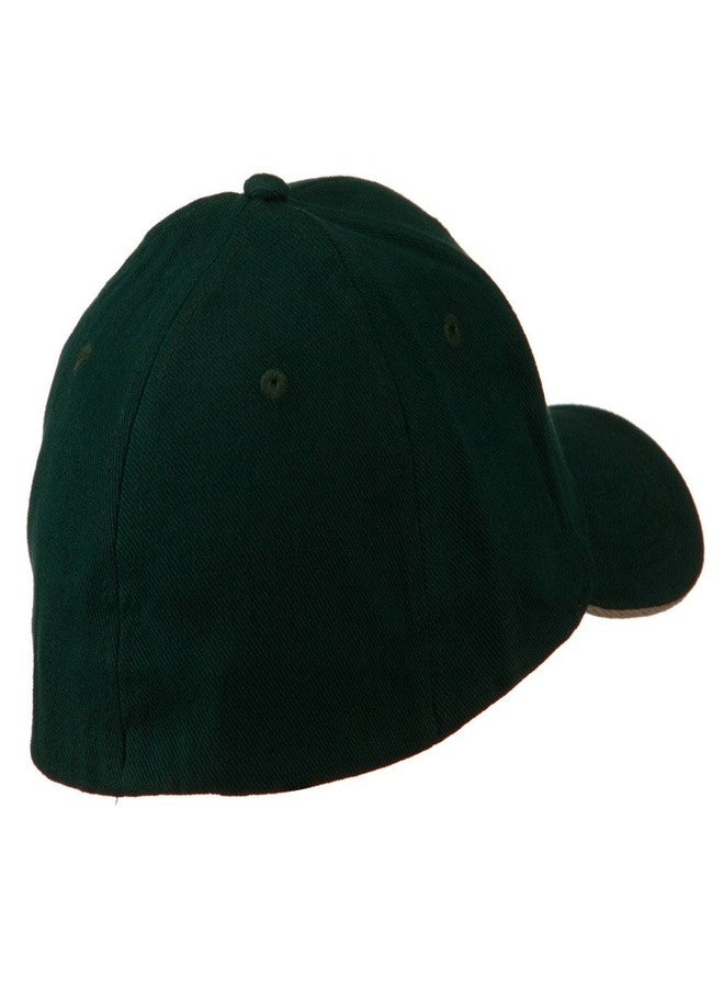 CAMEO Heavy Weight Fitted Cap - Forest Khaki L-XL - Image 2