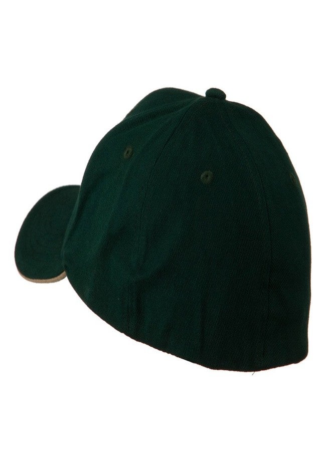 CAMEO Heavy Weight Fitted Cap - Forest Khaki L-XL - Image 3