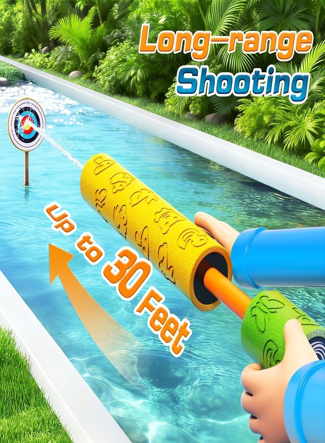 Novaluki 8 Pack Water Squirt Toys for Kids - Pool Beach Outdoor Toys for Party Swimming Games, Water Guns Foam Squirt Blasters Set Water Game for Kids, Birthday Gifts for Kids Boys Girls Aged 3 4 5 6 7 8 - Image 3