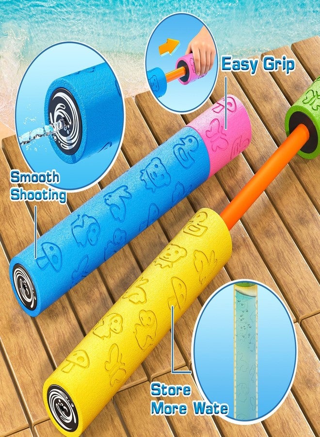Novaluki 8 Pack Water Squirt Toys for Kids - Pool Beach Outdoor Toys for Party Swimming Games, Water Guns Foam Squirt Blasters Set Water Game for Kids, Birthday Gifts for Kids Boys Girls Aged 3 4 5 6 7 8 - Image 5