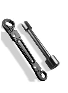 SYOSI Plumbing Tools Angle Stop Wrench Kit, Dual Kwik Tite Wrench Kit, Angle Stop Wrench, Plumbing Wrench, Professional Plumbing Toolset For Easy Angle Stop And Supply Nut Installation  - Image 1