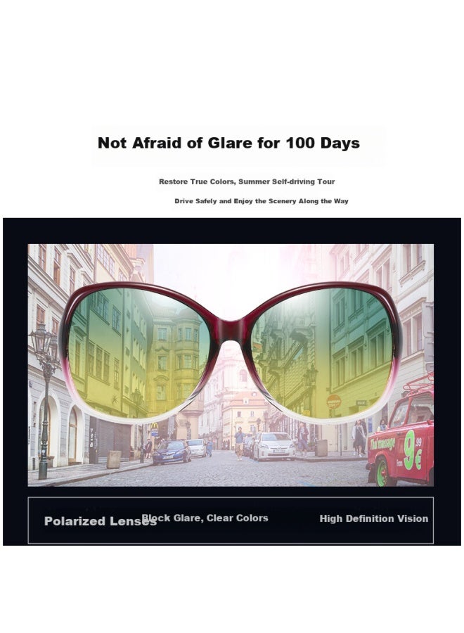 Lovedru Lafudelu Women's Day And Night Sungl For Driving, Anti-uv, Anti-glare, Polarized Driving Gl To Reduce Glare From High Beams - Image 5