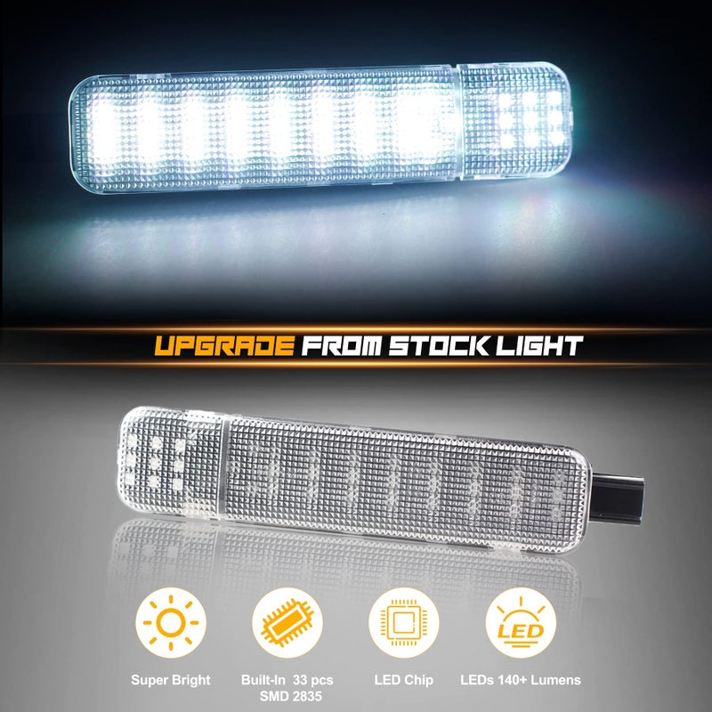 NDRUSH RGB LED Interior Door Panel Courtesy Light Door Light Assembly Compatible with Silverado/Sierra C/K 1500 2500 3500 Pickup Suburban Tahoe Avalanche Yukon Cadillac Escalade - Image 4