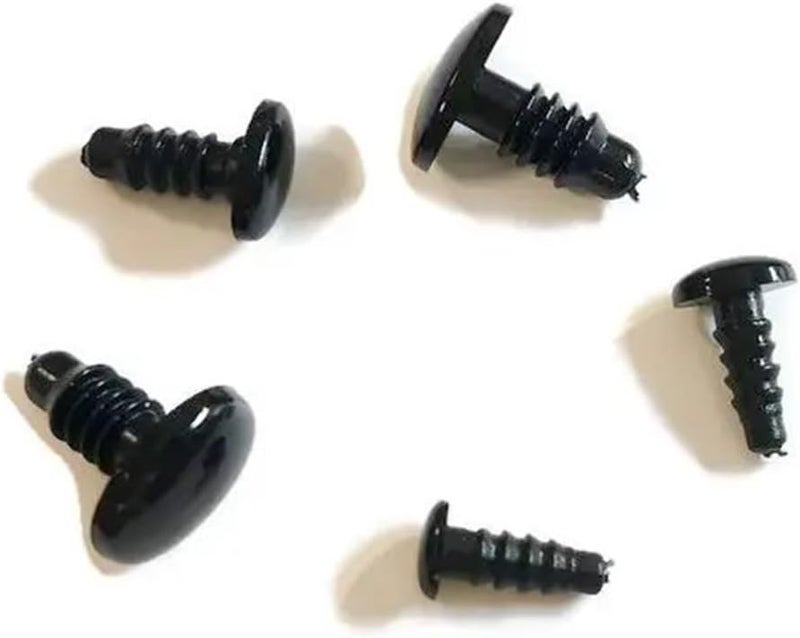 40pcs Oval Black Eyes for Teddy Bear Safety Animal Doll Making Supply 6 * 4mm/7 * 10mm/9 * 12mm/10 * 13mm(13x10mm) - Image 3