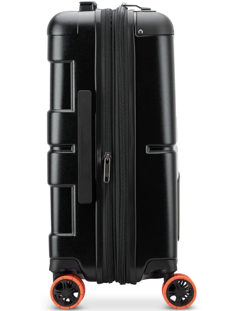 Jeep  Jh002B 55 Cm Hardcase 4 Double Swivel Wheeled Expandable Cabin Lugggae Trolley - Black  | Best Price UAE