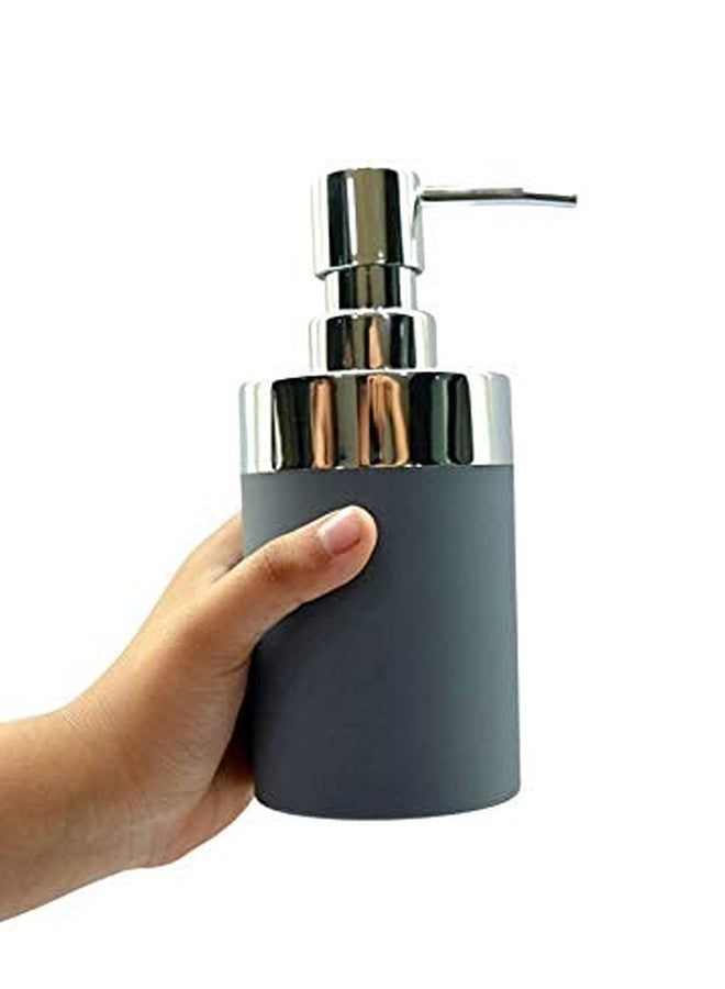 Tranquil Square Hand wash Liquid Soap Dispenser Grey 250 ML Capacity - Image 1