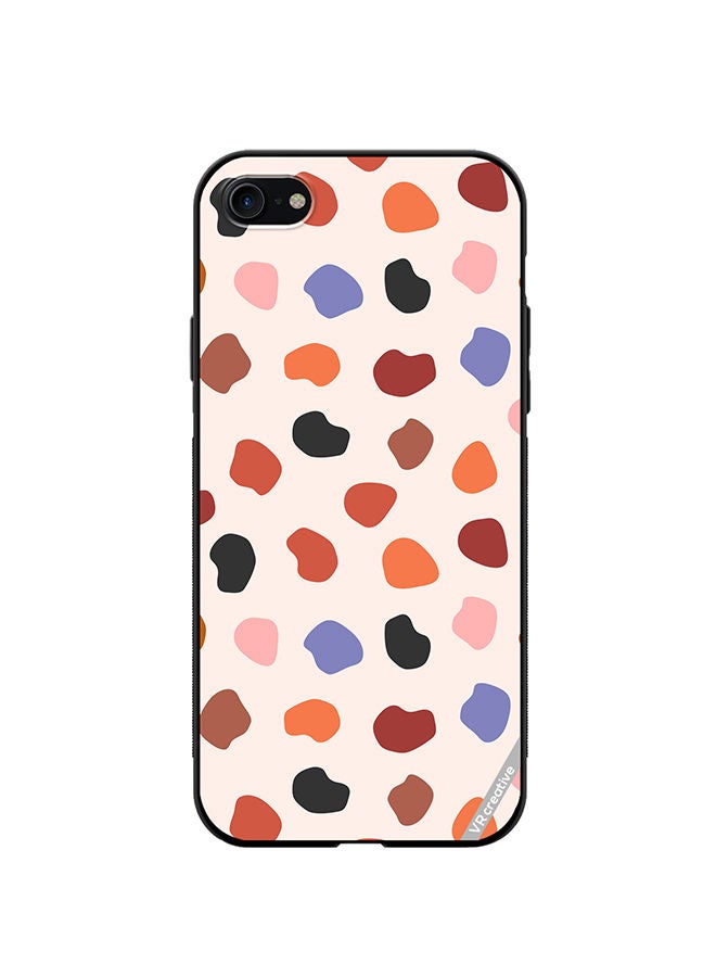 VR CREATIVE Protective Case Cover For Apple iPhone SE (2022) Mix Pattern Design Multicolour - Image 1