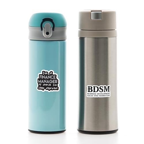D2C Funny Office Stickers Pack | 45 Waterproof Motivational Work Humor Stickers with Glitter Finish | Corporate Life Decals for Laptop, Water Bottle & Coworkers Gift - Image 5