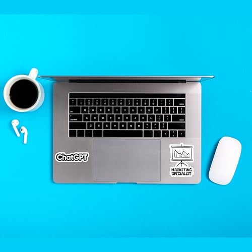 D2C Funny Office Stickers Pack | 45 Waterproof Motivational Work Humor Stickers with Glitter Finish | Corporate Life Decals for Laptop, Water Bottle & Coworkers Gift - Image 4