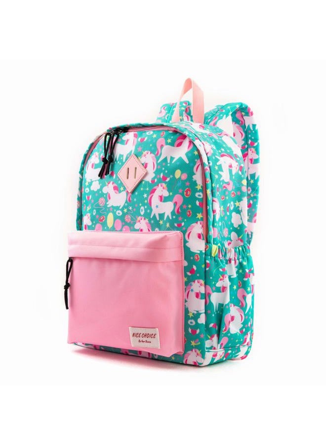 NICE CHOICE Kindergarten Backpack Preschool Little Kid Toddler School Backpacks for Boys and Girls with Chest Strap(16inch, Unicorn) - Image 5
